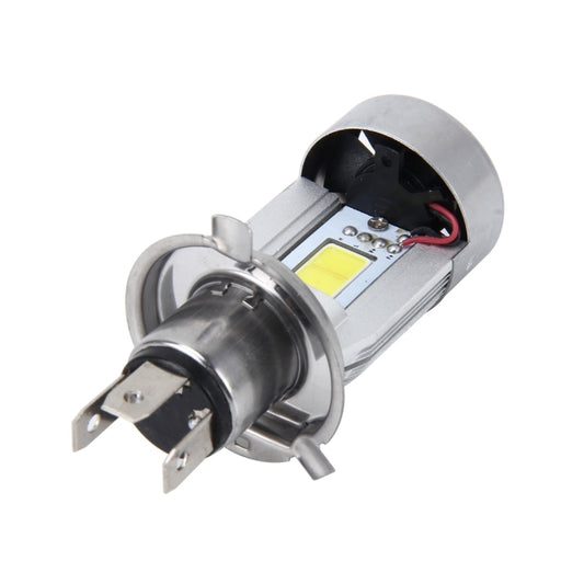 H4 HS1 Motorcycle Headlamps COB Spotlights Electric Car Fog Lights 6000K 20W 2600LM 5000Hours(White Light), 20W 2600LM