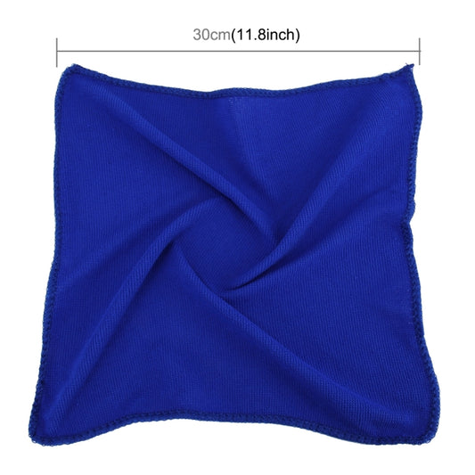 10 PCS 30cm × 30cm Microfiber Quick Dry Towels Cleaning Cloth Car Detailing Care Towels Car Care Towels, 10 PCS