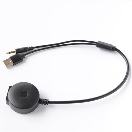 Universal Car Bluetooth Adapter Radio Stereo AUX Cable Adapter AUX USB Interface, AUX USB Interface