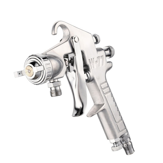W-77 Paint Spray Gun Sprayer lower Pot Pneumatic Tool for Home Car, Hole diameter: 3mm, Paint Spray Gun