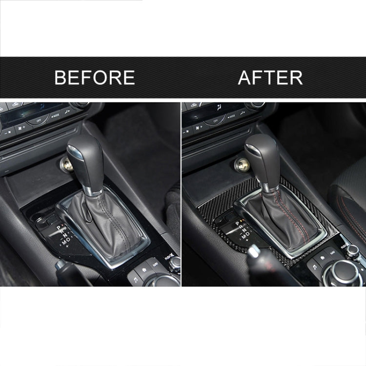 Before and after view: carbon fiber left drive gear frame sticker installed