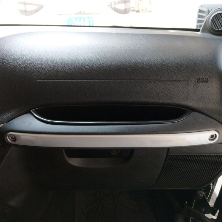 Passenger door handle storage tray organizer, black open insert