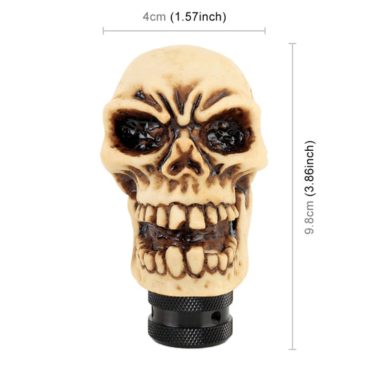 Universal Car Skull Shape Shifter Manual Automatic Gear Shift Knob, Skull Head Shape 16