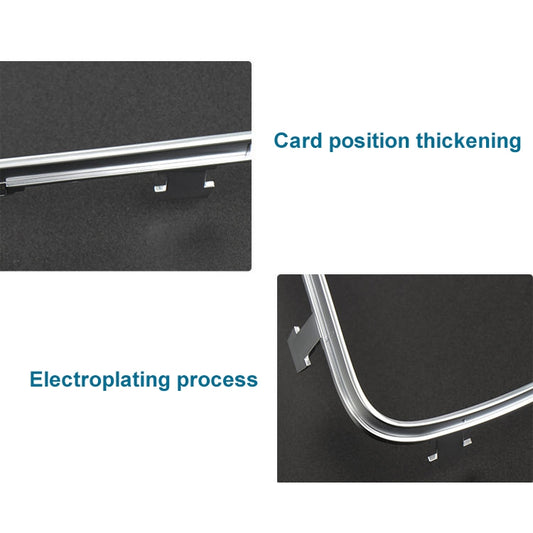 2056830900 Car Cup Holder Electroplating Trim Decorative Frame for Mercedes-Benz C Class W205, Cup Holder Electroplating Decorative Frame