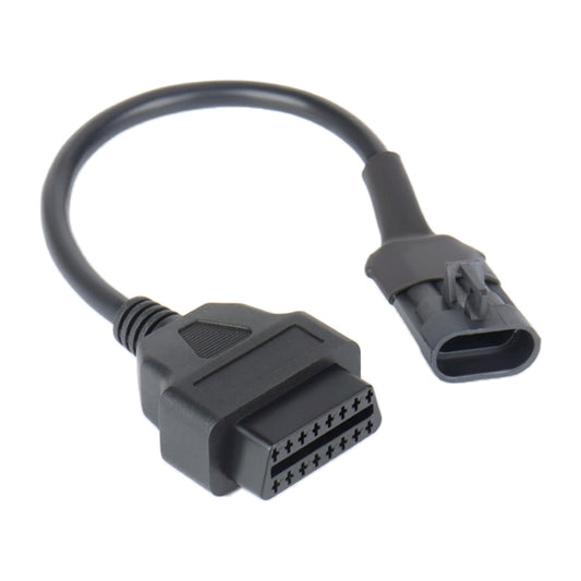Motorcycle OBD II 3Pin Adapter Cable for CFMOTO, For CFMOTO