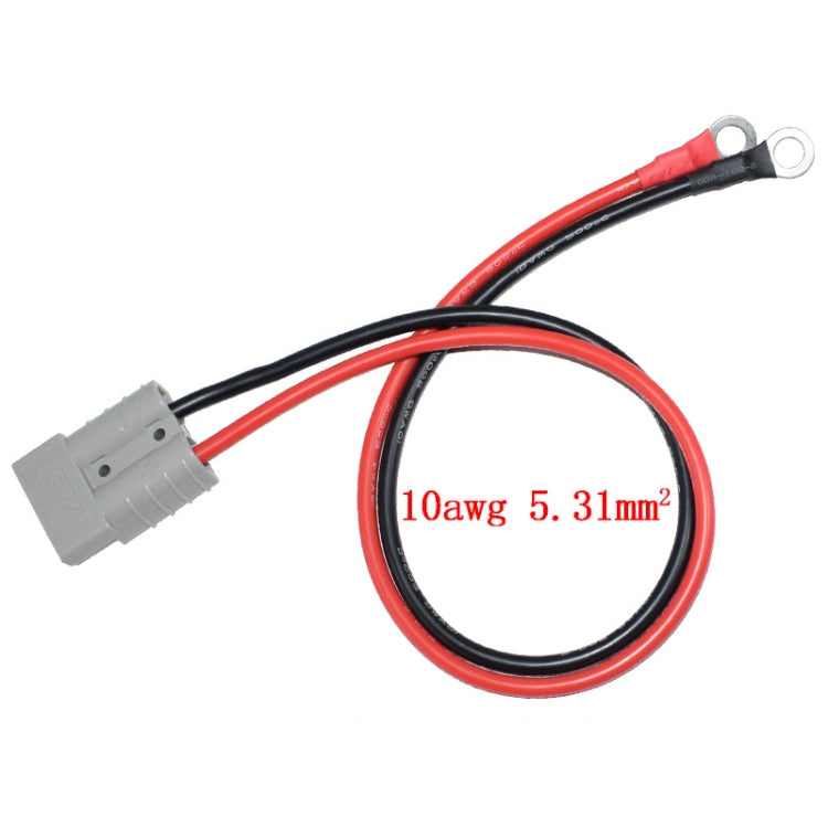 Booster cable with Anderson plug; red/black wires labeled 10AWG 5.31mm2