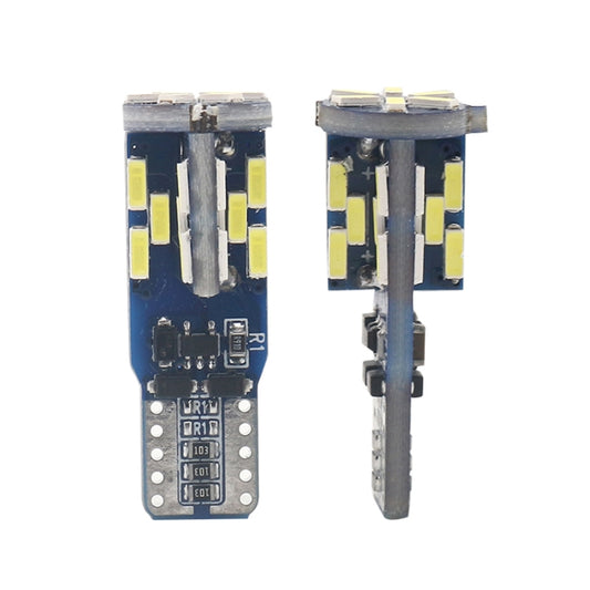 10 PCS T10 DC12V / 3W / 6000K / 180LM Car Canbus Decoding LED Clearance Lights with 30LEDs SMD-4041 Lamp Beads, T10 DC12V / 3W