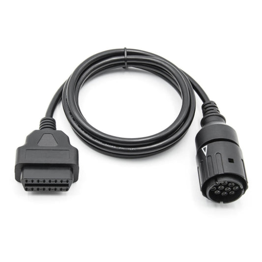 Motorcycle OBD Cable 10PIN to 16PIN Connector Cable for BMW, For BMW