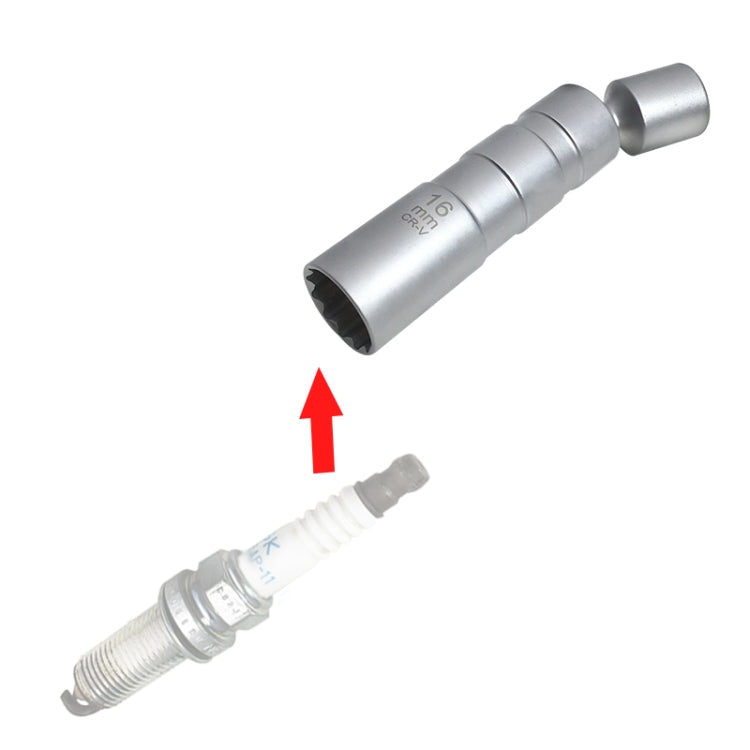 ZK-010 Car 16mm Universal Spark Plug Removal Sleeve Tool for BMW, 16mm