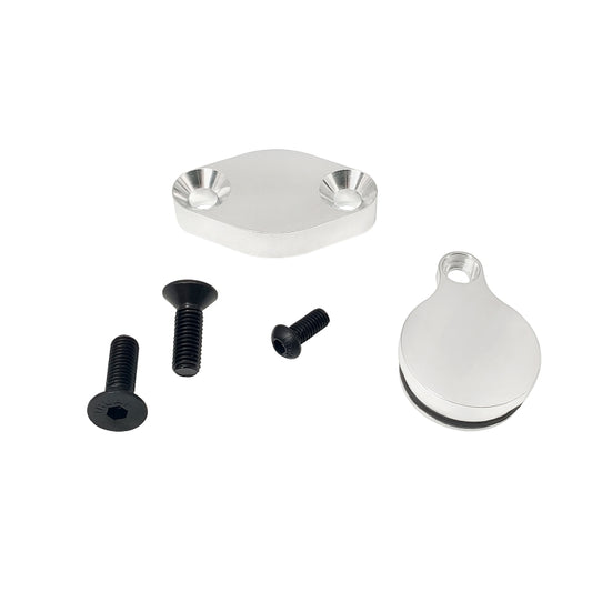 ZK-058 Car LS EGR Delete Intake Exhaust Block Off Plate for Chevrolet Silverado LSX 4.8L 5.3L 6.0L LQ4, ZK-058