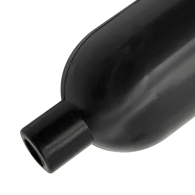 Black smoke tester intake adapter close-up with inlet nozzle
