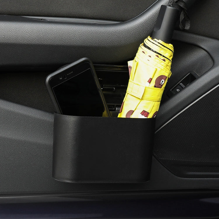 Vehicle Trash Can Bin Rubbish Bin Organizer Car-mounted Trash Storage Box, Trash Can Bin