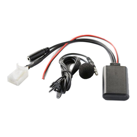 Car Wireless Audio Adapter Cable Bluetooth Music AUX Receiver + MIC Phone Function for Mazda 5 8 CX9 CX7, For Mazda 5