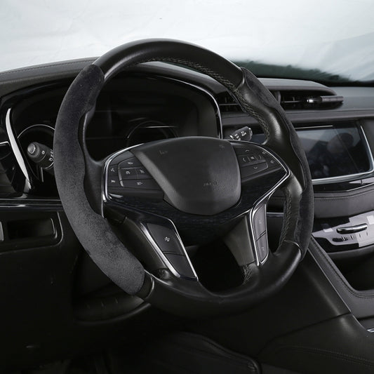Car Universal Suede Steering Wheel Cover