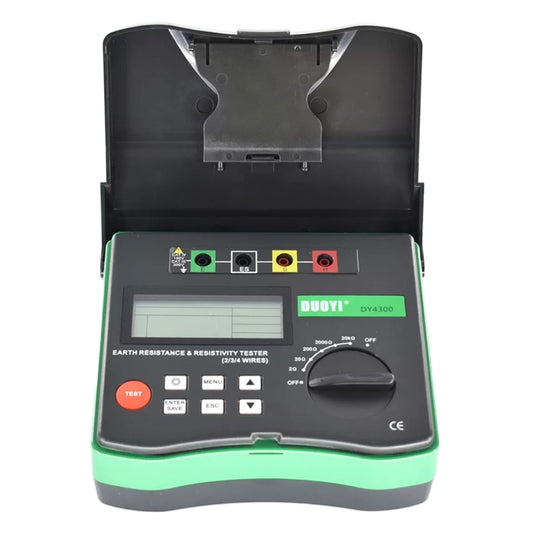 DUOYI DY4300 Higher Accuracy Digital Ground Resistance Tester, DY4300