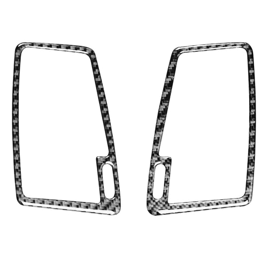 Car Carbon Fiber Two Sides Air Outlet Decorative Sticker for Volvo XC90 2003-2014, Left and Right Drive Universal, Two Sides Air Outlet