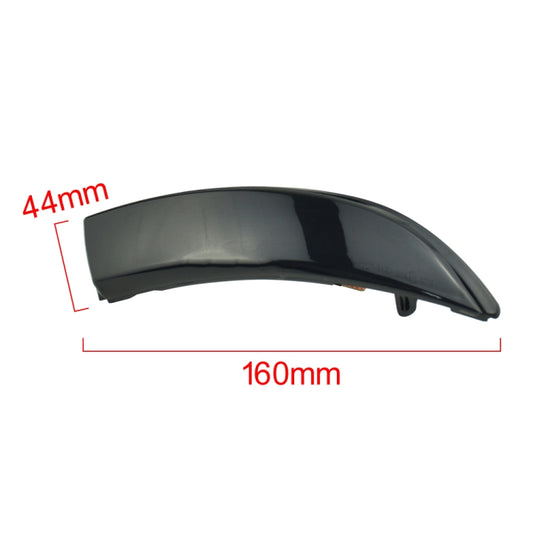 1 Pair For Ford Fiesta 2008-2017 Car Dynamic LED Turn Signal Light Rearview Mirror Flasher Water Blinker, For Ford Fiesta 2008-2017 (Blue)