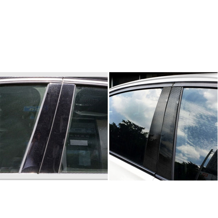 Car Carbon Fiber B Pillar Decorative Sticker for BMW X3 F25 2011-2017, Left and Right Drive Universal, For BMW X3 F25 2011-2017