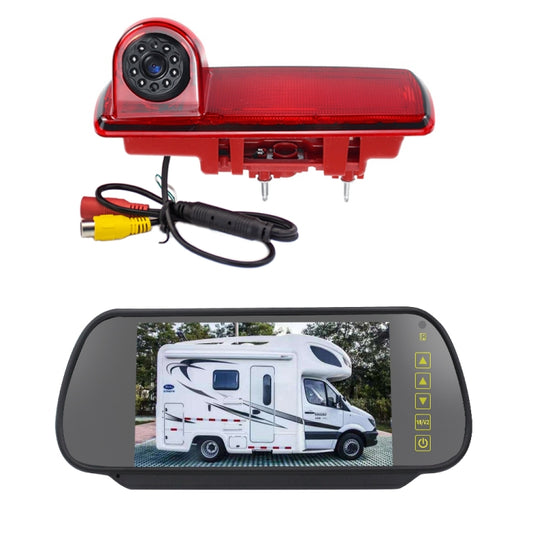 PZ463 Car Waterproof 170 Degree View Camera + 7 inch Rearview Monitor for Renault / Opel, PZ463 + 7 inch Rearview Monitor