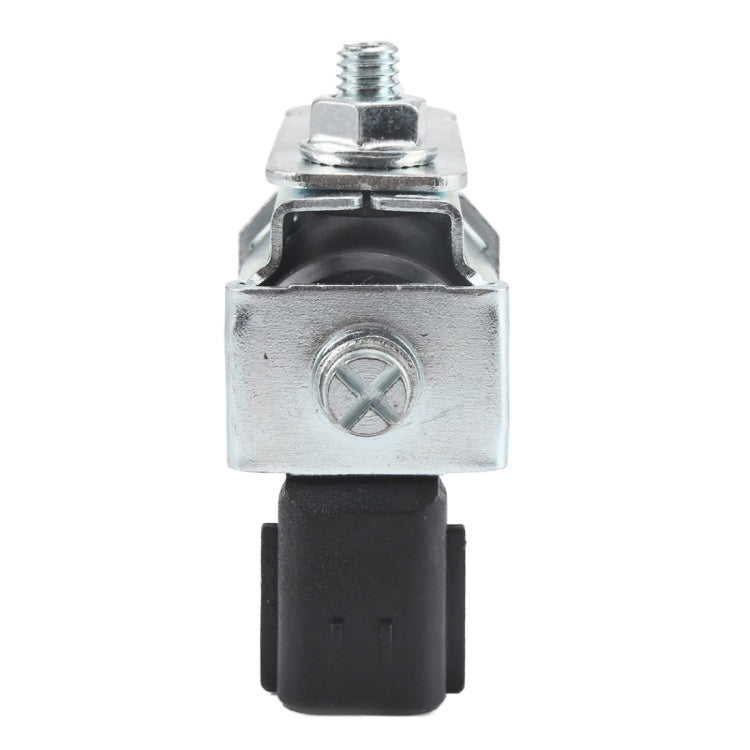 Vacuum control solenoid valve with silver top bolt and black electrical connector