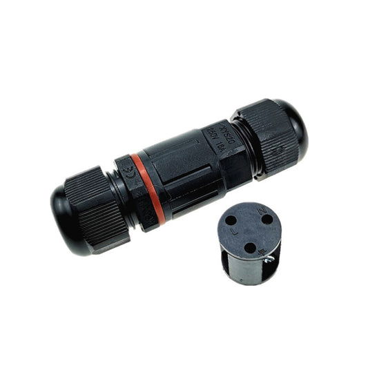 XYS20 IP68 Waterproof 3 Pin Straight Cable Connector, XYS20