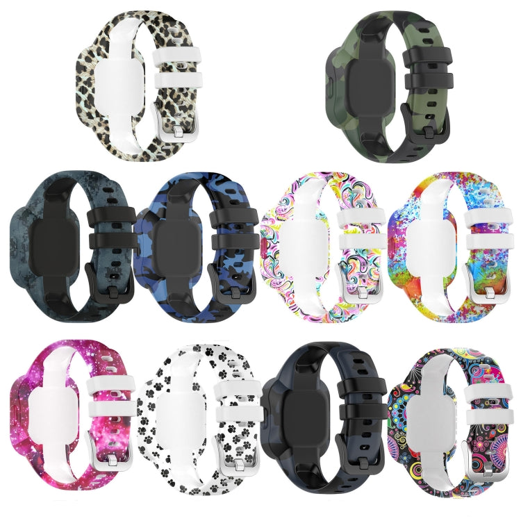 For Garmin Vivofit JR3 Silicone Printing Replacement Watchband