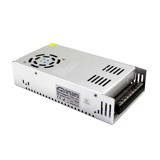 Light Bar Regulated Switching Power Supply LED Transformer, Size: 215 x 115 x 50mm, S-300-5 DC5V 60A 300W, S-350-5 DC5V 70A 350W, S-300-12 DC12V 25A 300W, S-360-12 DC12V 30A 360W, S-400-12 DC12V 33A 400W, S-480-12 DC12V 40A 480W, S-500-12 DC12V 41A 500...