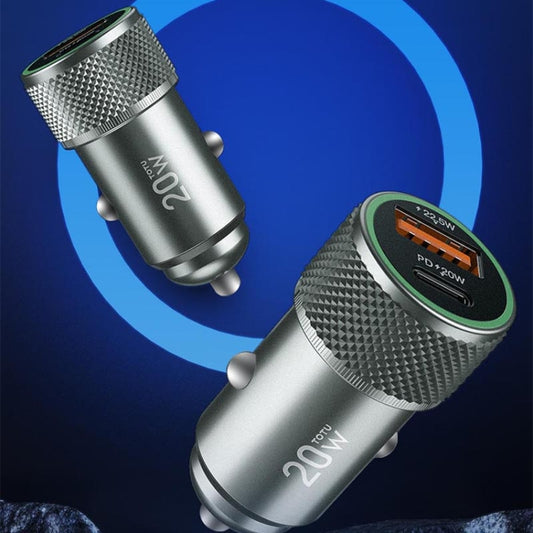 TOTUDESIGN DCCPD-10 Blade Series 20W Fast Charging Car Charger