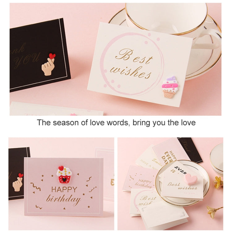 20 PCS 3D Holiday Blessing And Thanksgiving Card, without Envelope