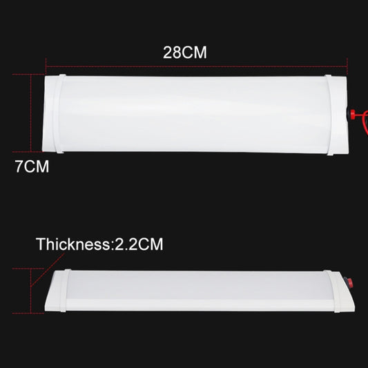 2 PCS ZS-3330 Truck LED Inside Reading Light Car Cabin Light Bar, DC12-80V, DC12V, DC24V