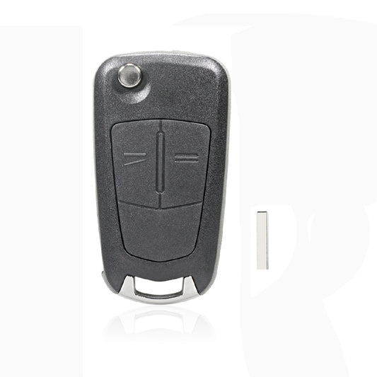 For Opel Car Foldable Blade Key Case with Screw Hole, 2-button HU100 without Slot, 3-button HU100 without Slot, 3-button HU43 Milling Embryo