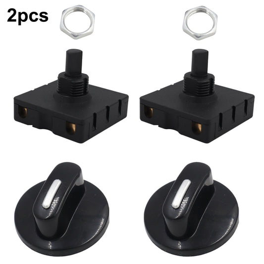 4 Gear 3 Speed Rotary Switch Fan Heater Speed Selector, Type A 2 Pair, Type B 2 Pair