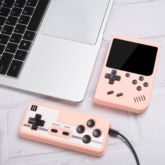 Pink MK800 Doubles handheld game console with screen and D-pad controls