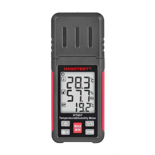 HABOTEST HT607 Portable Handheld Temperature Humidity Tester, HT607