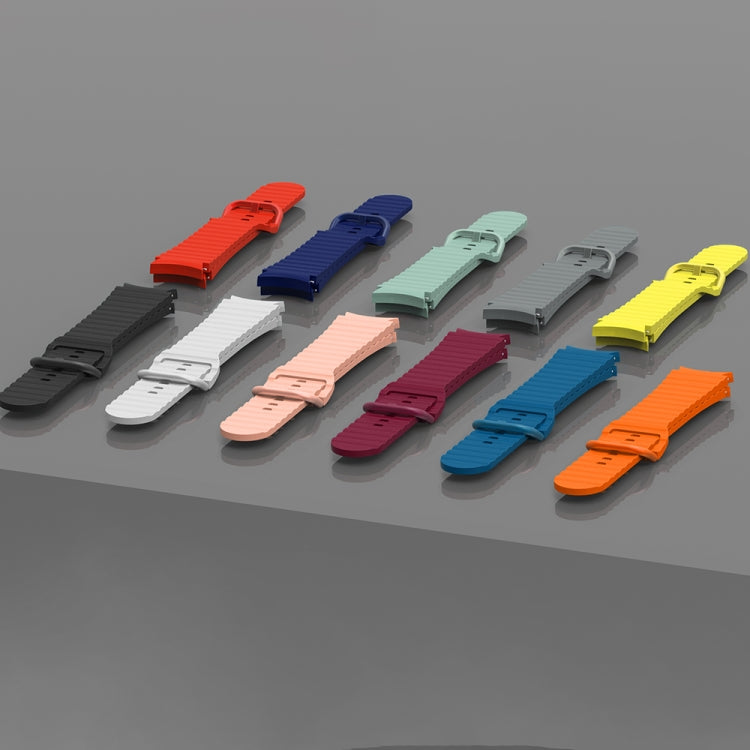 Assorted wave-dotted silicone watch bands with buckle ends for Galaxy Watch 6/6 Classic