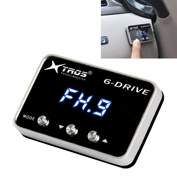TROS 6-Drive electronic throttle controller with blue LED readout