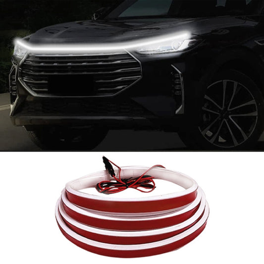 Car Startup Scan Through Hood LED Daytime Running Atmosphere Light, 1.2m, 1.8m, 1.5m