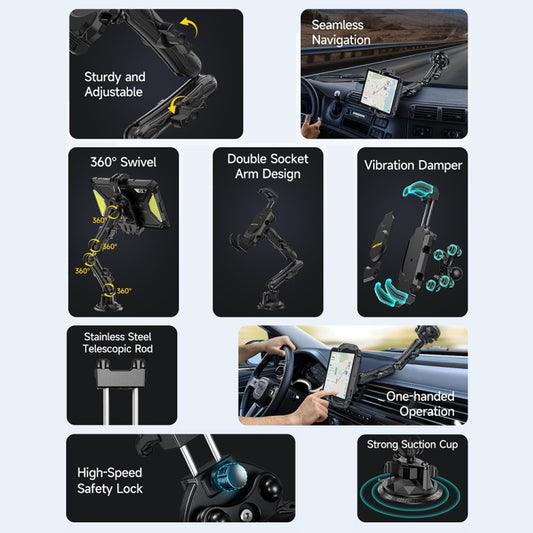 Ulefone UAN02 Armor Mount Max Car Phone Tablet Holder, UAN02