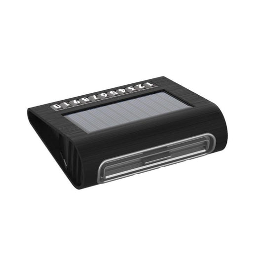 Solar Energy Car Air Purifier with Number Plate, Solar Energy Air Purifier