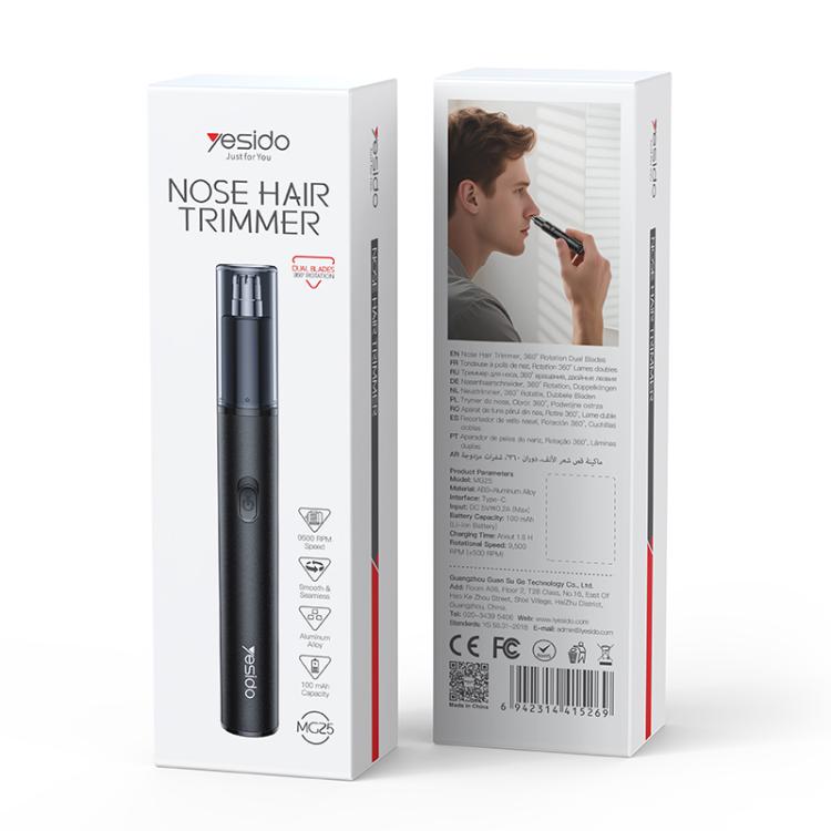 Yesido MG25 Nose Hair Trimmer, MG25