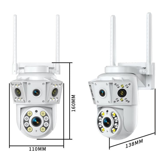 K30 1080P 3-screen Surveillance Camera, K30