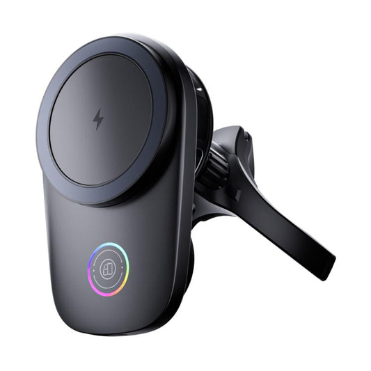 T16 Rotating Magnetic Wireless Charging Car Air Vent Phone Holder, T16