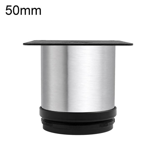Brushed Stainless Steel Furniture Support Legs for Sofas and Coffee Tables, 50mm, 60mm, 80mm, 100mm, 120mm, 150mm, 200mm, 250mm, 300mm, 350mm, 400mm, 450mm, 500mm
