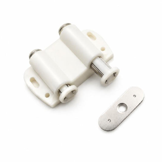 Handle-Free Push-To-Open Cabinet Door Latch, 202 Double Head Style Black, 202 Double Head Style Beige, 201 Single Head Magnetic Style Black, 201 Single Head Magnetic Style Beige, 222 Single Head Magnetic Style Black, 222 Double Head Magnetic Style Blac...
