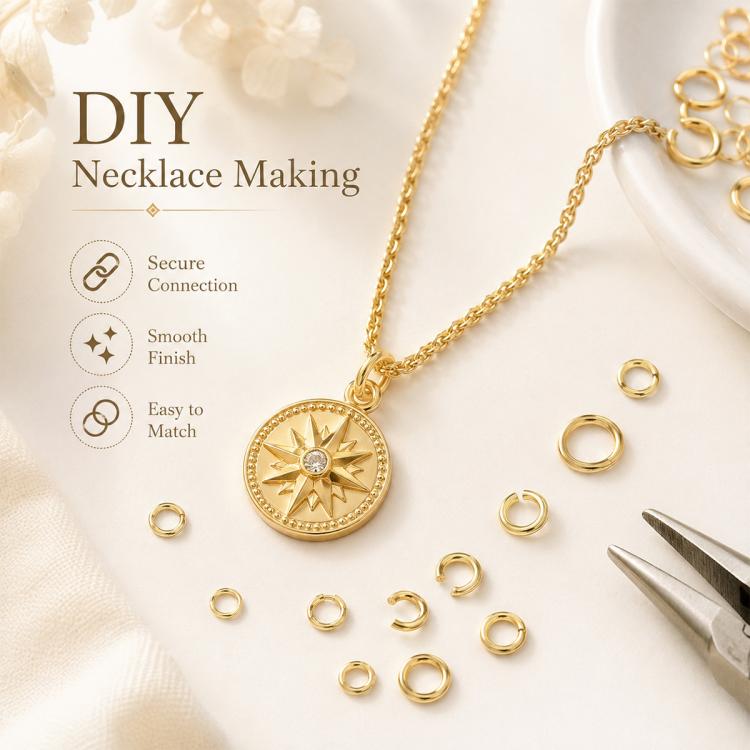 100 PCS/Pack Open Jump Ring for DIY Craft Jewelry Making, Flat-Cut Loop 0.8x6mm, Flat-Cut Loop 0.8x7mm, Flat-Cut Loop 0.9x6mm, Flat Open Loop 1.0x8mm, Flat-Cut Loop 1.2x8mm, Flat-Cut Loop 1.2x10mm
