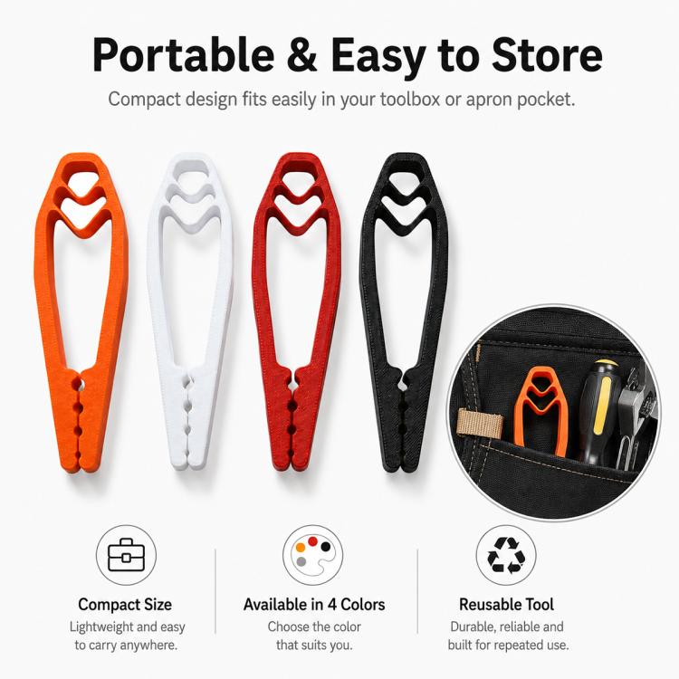 Portable Nail Positioning Tool, Hammer Nail Hand Guard Clip