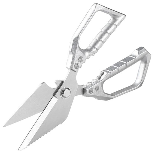 LsCook kitchen poultry scissors, stainless steel blades with finger loop handles