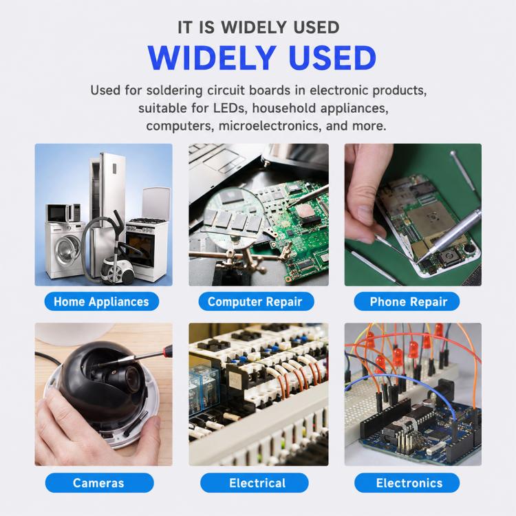 Leaded solder wire used for circuit board, phone, and electronics repair