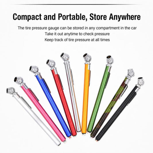 10-100 PSI Car Mini Portable Tire Monitoring Gauge Tire Pressure Tool, 10-100 PSI