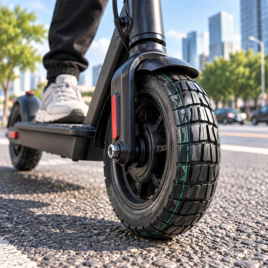 AIMITE Electric Scooter Off-Road Puncture-Resistant Vacuum Tire, Size: 10 x 2.75-6.5 inch, Size: 10 x 2.75-6.5 inch